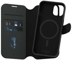 Panzer Glass CARE by PanzerGlass Feature Tango 2in1 Wallet Apple iPhone 14 / 13 6.1" MagSafe juodos spalvos 1160