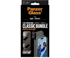 Panzer Glass „PanzerGlass“ – 2 viename klasikinis rinkinys – „iPhone 17“ – su „FASTFIT IN-A-BOX“