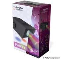 Nielsen_Light Party Fun Lights - Mini projektoriaus disko lempa - 12,5 cm