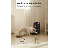 Petlibro – Granary automatinis šėrykla 3L Juodas-Uk&amp;Eu adapteris (PL-AF005-91B)