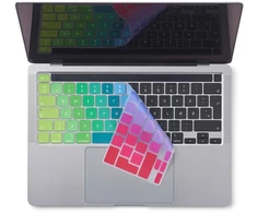 Philbert - Keyboard cover - Scandinavian letters - MacBook Pro 13” M1-M2 2020/2022 and 16 2019 - Rainbow