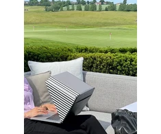 Philbert - Lux Sun Shade &amp; Privacy Hood - striped - Universal 12”/13”/14”