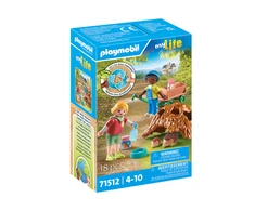 Playmobil - Care of the hedgehog family (71512)