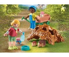 Playmobil - Care of the hedgehog family (71512)