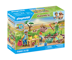 Playmobil – idiliškas daržovių sodas su seneliais (71443)