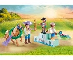 PLAYMOBIL HORSES OF WATERFALL Ponių turnyras 71495