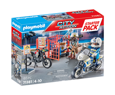 PLAYMOBIL CITY ACTION Pradinis rinkinys „Policija“ 71381