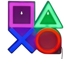 Paladone Playstation sieninis montuojamas LED neoninis šviestuvas