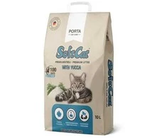 Porta21 Portapet – kačių kraikas – SoftCat Yucca – šviesus – 10 L