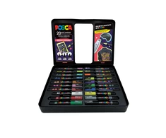 „Posca“ – „Metalinės skardos puošnios spalvos“ – (401536)