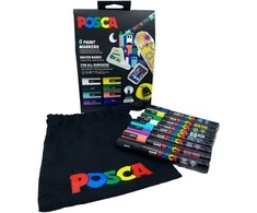 „Posca“ – maišelių rinkinys PC-5M 8PCS – (401531)
