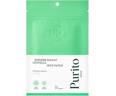 PURITO All Care Recovery Cica-Aid pleistrai nuo spuogų ir aknės, 51 vnt.