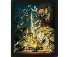 Pyramid ATTACK ON TITAN (S4) Įrėmintas 3D