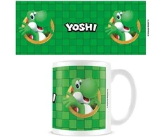 Pyramid International – Super Mario puodelis (Yoshi 3D Port) – baltas