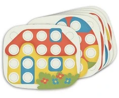 Dėlionė Quercetti – PlayBio Peg Mosaic: FantaColor Baby (28 vnt.) – (QU-84405)