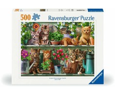 Ravensburger – dėlionės katės lentynoje 500p (12000205)