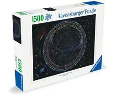 Ravensburger Dėlionė 1500 vnt. - Visatos žemėlapis