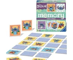Ravensburger – „Disney Stitch Challenge“ atminties 64 kortelės – (10624697)