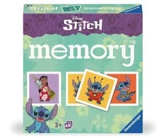 Ravensburger - Disney Stitch mini atmintis - 48 kortelės (10624696)