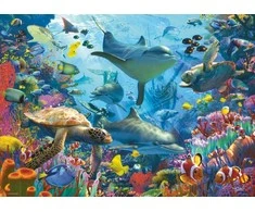 Dėlionė „Ravensburger“ – galvosūkis – „Coral Reef Retreat“ 1000p (12001172)