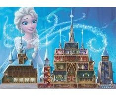 Dėlionė Ravensburger – galvosūkis Disney Castles Elsa 1000p (12000261)