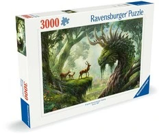 Ravensburger Dėlionė 3000 vnt. - Miško paslaptys
