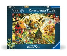 Dėlionė „Ravensburger“ – galvosūkis „Saugokitės mažų kiaulių“, 1000p (12001004)