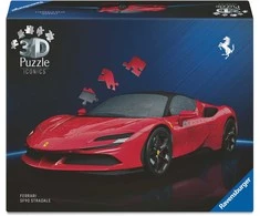 Dėlionė Ravensburger Puzzle 3D Iconics Ferrari Stradale 108el