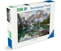 Ravensburger Dėlionė 1500 vnt. - Braies ežeras