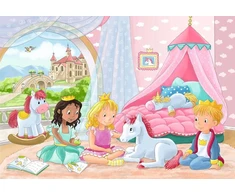 Ravensburger Dėlionė 2x12 vnt. - Magiška draugystė