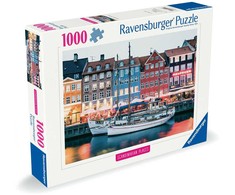 Dėlionė Ravensburger - Puzzle Scandinavian Copenhagen Denmark 1000p (12000111)