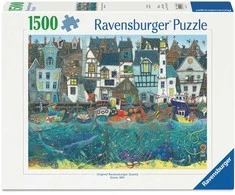 Dėlionė Ravensburger - Ship/Habour 1500p (12001398)