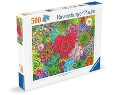 Ravensburger Dėlionė 500 vnt. - Sukulentas