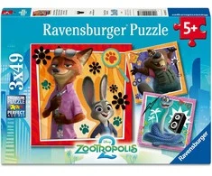 Dėlionė Ravensburger - Zootopia 2 3x49p (12004137)