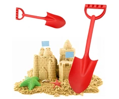 Realprices Kastuvas, smėlio kastuvas paplūdimio smėlio dėžėms, stiprus, didelis, XXL, 64 cm