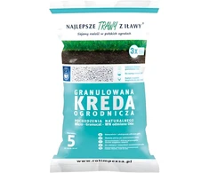 Realprices Aukščiausios kokybės granuliuota sodo kreida dirvožemio rūgštingumui mažinti, 5kg augalams
