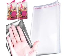 Realprices CELLOFANO MAIŠELIAI CELOFANINĖ FOILĖ BG OPP SEALED 8x10 100 vnt.