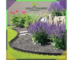 Realprices 5 vnt. vejos apvadų rinkinys, 60 mm x 50 mm x 10 m, 30 juodų kaiščių ir inkarų