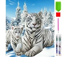 Realprices Deimantinis dažymas deimantiniais siuvinėjimo mozaikos rinkiniais 5D 24