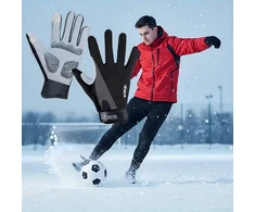 Realprices „Full Touch“ žieminės sportinės dviračių pirštinės bėgimo dviračiui XL dydžio