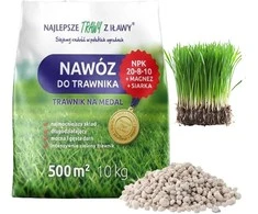 Realprices Vejos trąšos, daugiakomponentės, NPK 20-8-10 granulės, 10 kg, 500 m
