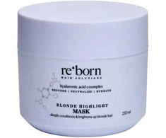 ReBorn - Skirtas šviesiems plaukams Highlight Mask - 250 ml