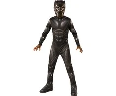 Rubies Rubinai - Marvel kostiumas - Juodas Panther (132 cm)