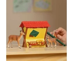 SCHLEICH FARM WORLD Miško gyvūnų maitinimas