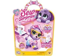 Epee „Scruff-a-Luvs“ – „Sew Wow Violetinė“ – (30384)