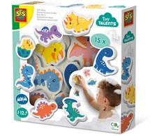 SES Creative – vonios laikas – putplasčio dinozaurai – (S13214)