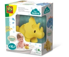 SES Creative – Maudymosi laikas – Triceratops – natūralus kaučiukas – (S13212)
