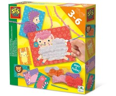 SES Creative – pūkuotų gyvūnų siuvinėjimas – (S14043)