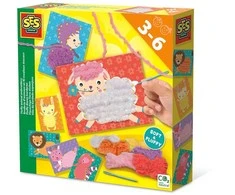 SES Creative – pūkuotų gyvūnų siuvinėjimas – (S14043)