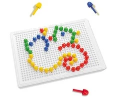 SES Creative – Mosaic Peg Board 100 vnt – (S14046)